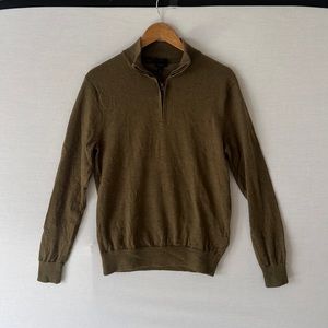 Merino wool Jcrew quarter zip up size M